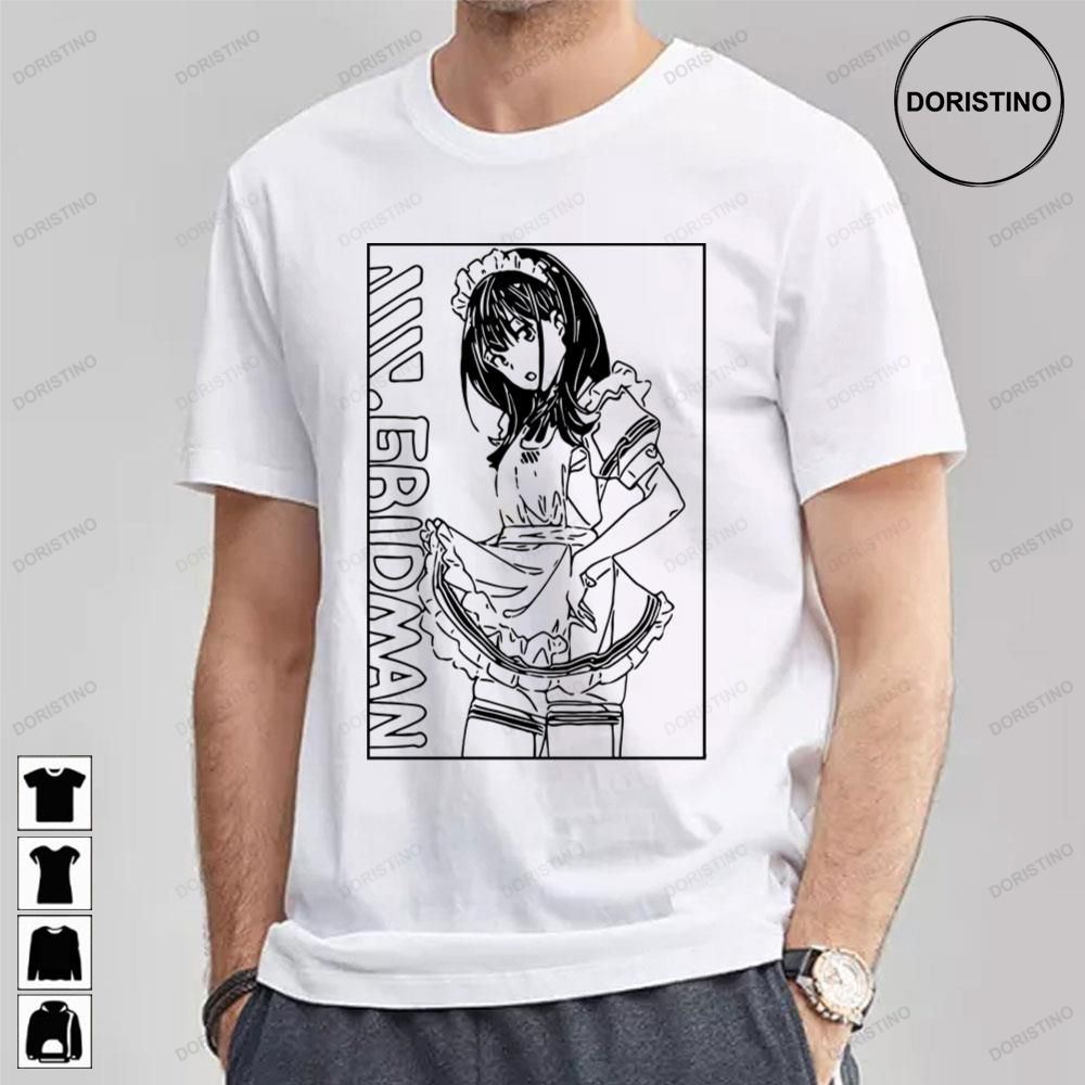 White And Black Ssss Gridman Art Anime Awesome Shirts